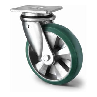 CASCOO Lenkrolle ø 125 mm Serie BAX7 Doppelkugellager M-Serie