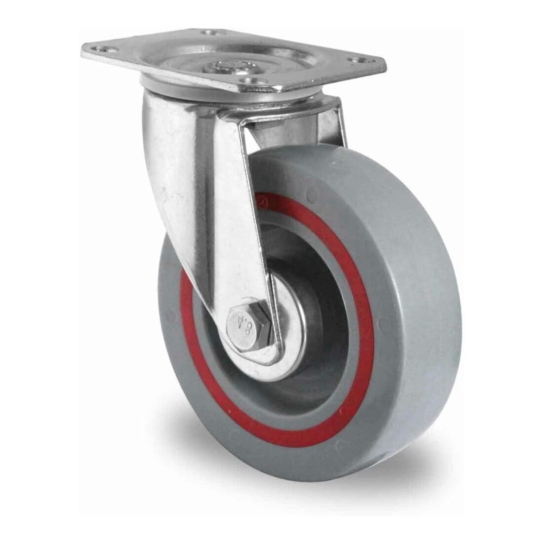 CASCOO Lenkrolle ø 125 mm Serie T6P2 Rollenlager
