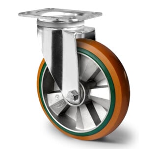 CASCOO Lenkrolle ø 160 mm Serie BAY5 Doppelkugellager E-Serie