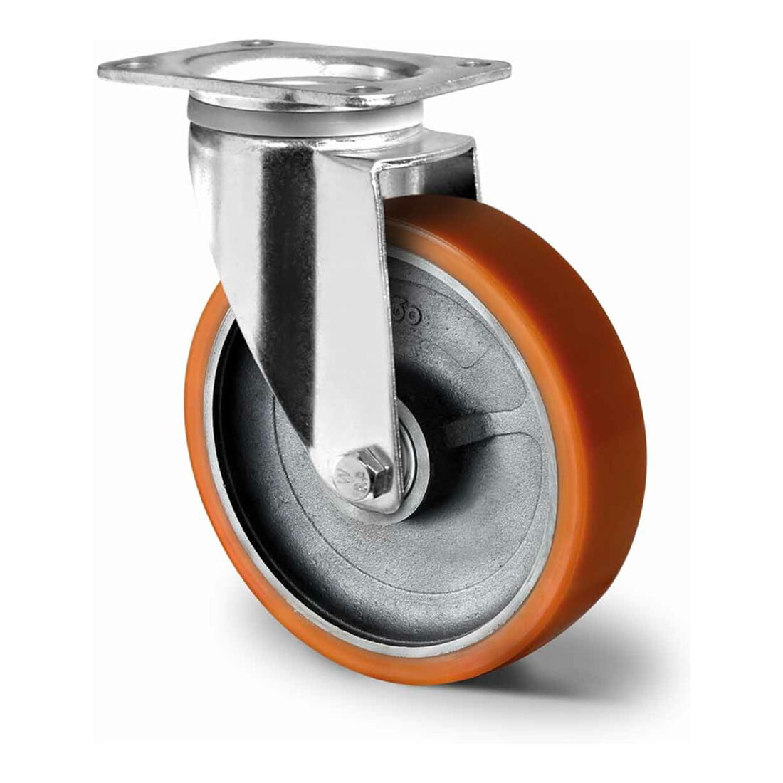 CASCOO Lenkrolle ø 160 mm Serie I2U5 Doppelkugellager E-Serie