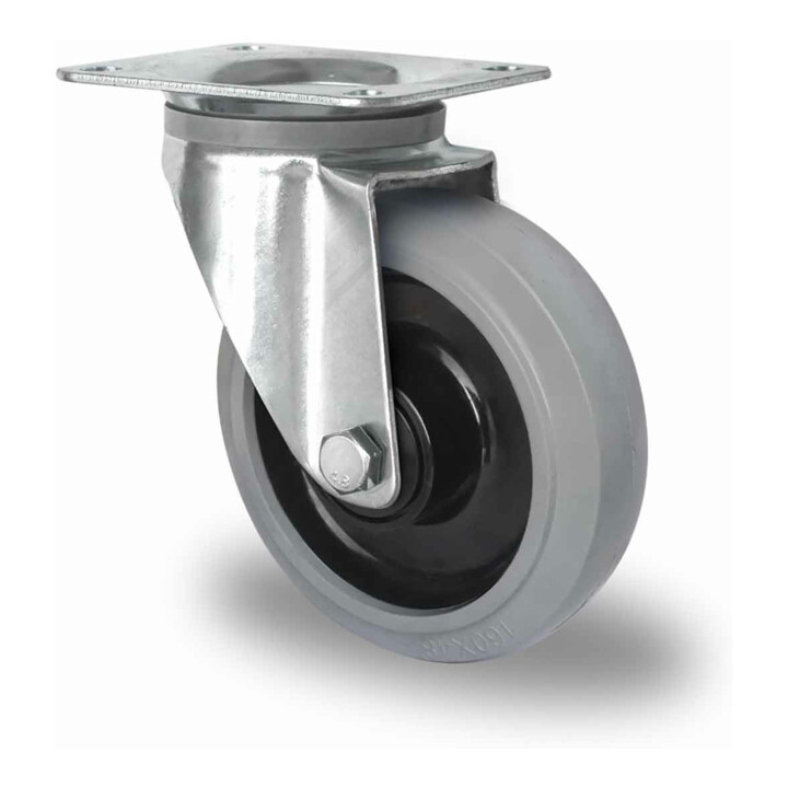 CASCOO Lenkrolle ø 160 mm Serie R4E2 Doppelkugellager