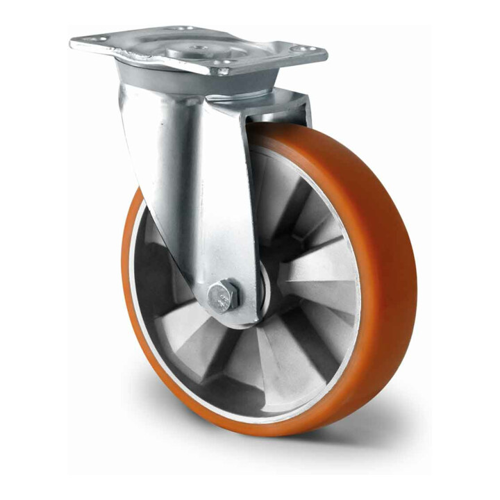 CASCOO Lenkrolle ø 200 mm Serie BAU5 Doppelkugellager K-Serie