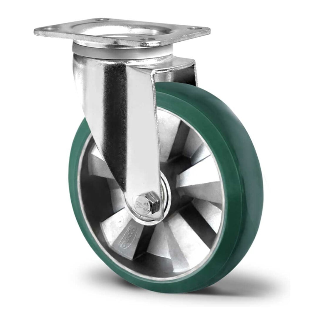 CASCOO Lenkrolle ø 200 mm Serie BAX7 Doppelkugellager E-Serie