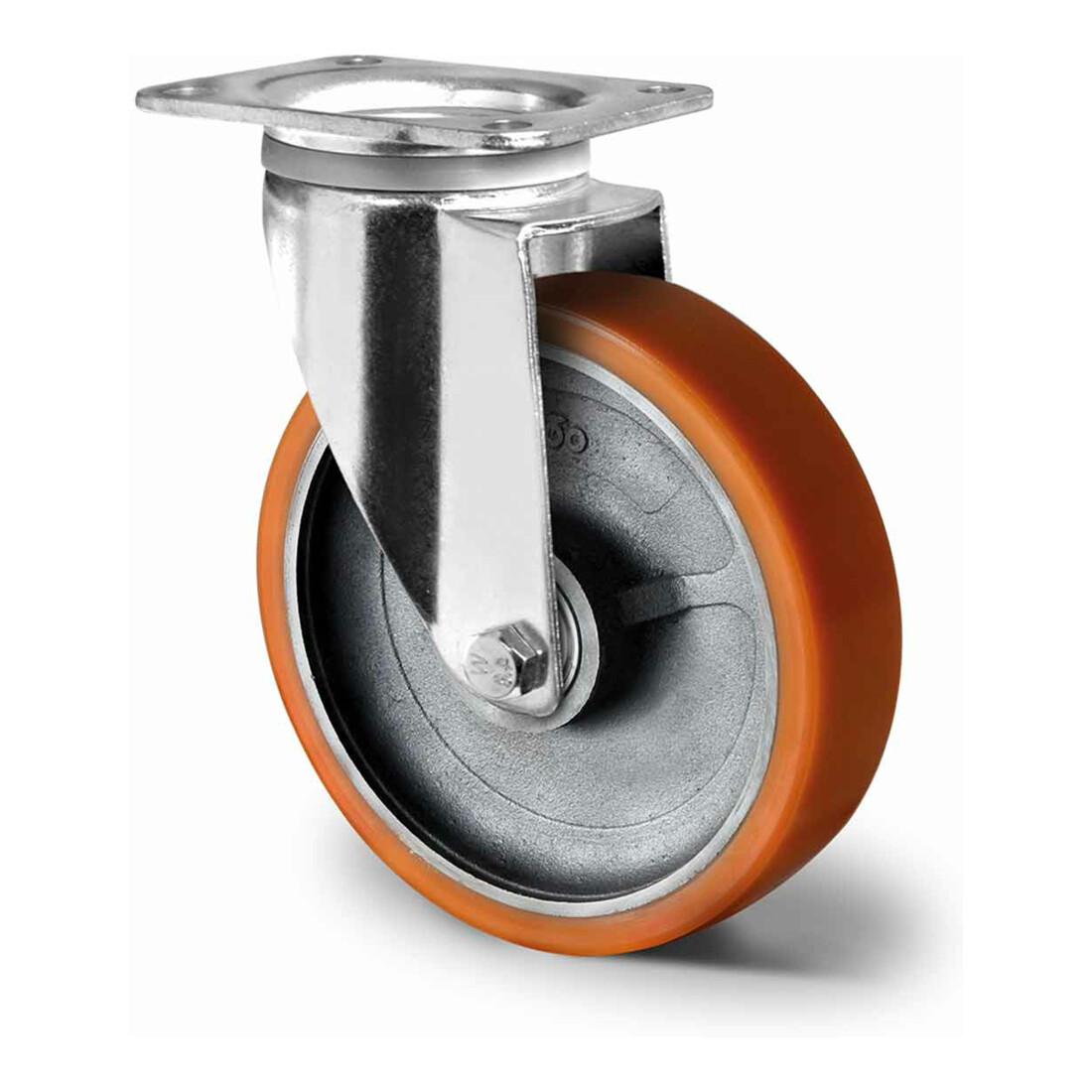 CASCOO Lenkrolle ø 200 mm Serie I2U5 Doppelkugellager E-Serie