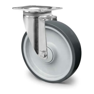 CASCOO Lenkrolle ø 200 mm Serie P2V2 Doppelkugellager