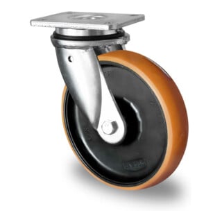 CASCOO Lenkrolle ø 200 mm Serie Z4U5 Doppelkugellager M-Serie