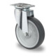 CASCOO Lenkrolle ø 80 mm Serie P2T2 Gleitlager