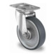 CASCOO Lenkrolle ø 80 mm Serie P2V2 Rollenlager