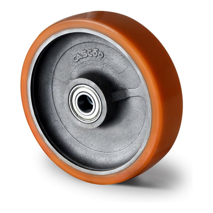 CASCOO Rad ø 125 mm Serie I2U5 Doppelkugellager