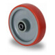 CASCOO Rad ø 125 mm Serie N2U6 Rollenlager Edelstahl
