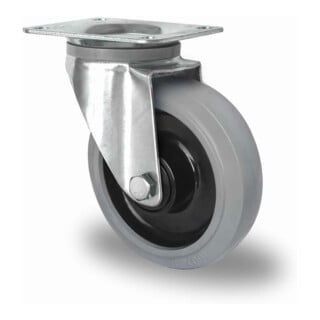 CASCOO Roulette orientable ø 160 mm Série R4E2 à double roulement à billes