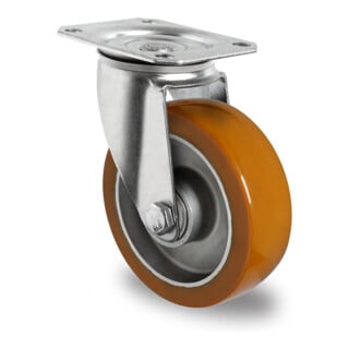 CASCOO Roulette pivotante ø 100 mm Série AAU5 à double roulement à billes