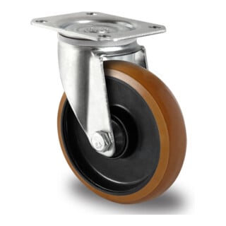 CASCOO Roulette pivotante série N4B5 à roulement à billes