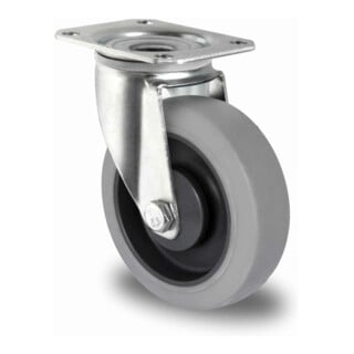 CASCOO Roulette pivotante série P2D2 à roulement à billes