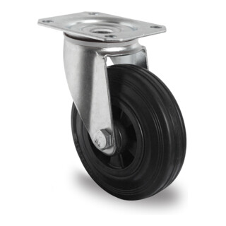 CASCOO Roulette pivotante Série P4S4 avec roulement à billes