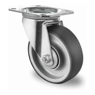 CASCOO Roulette pivotante série P2V2 à roulement à billes