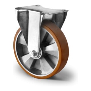 CASCOO Roulette pivotante ø 160 mm Série BAU5 à double roulement à billes L-Serie