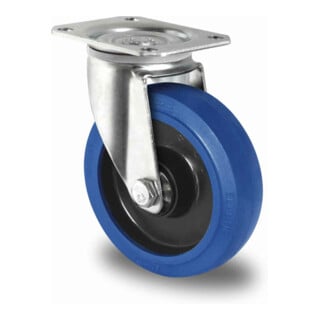 CASCOO Roulette pivotante série R4E1 à roulement à billes