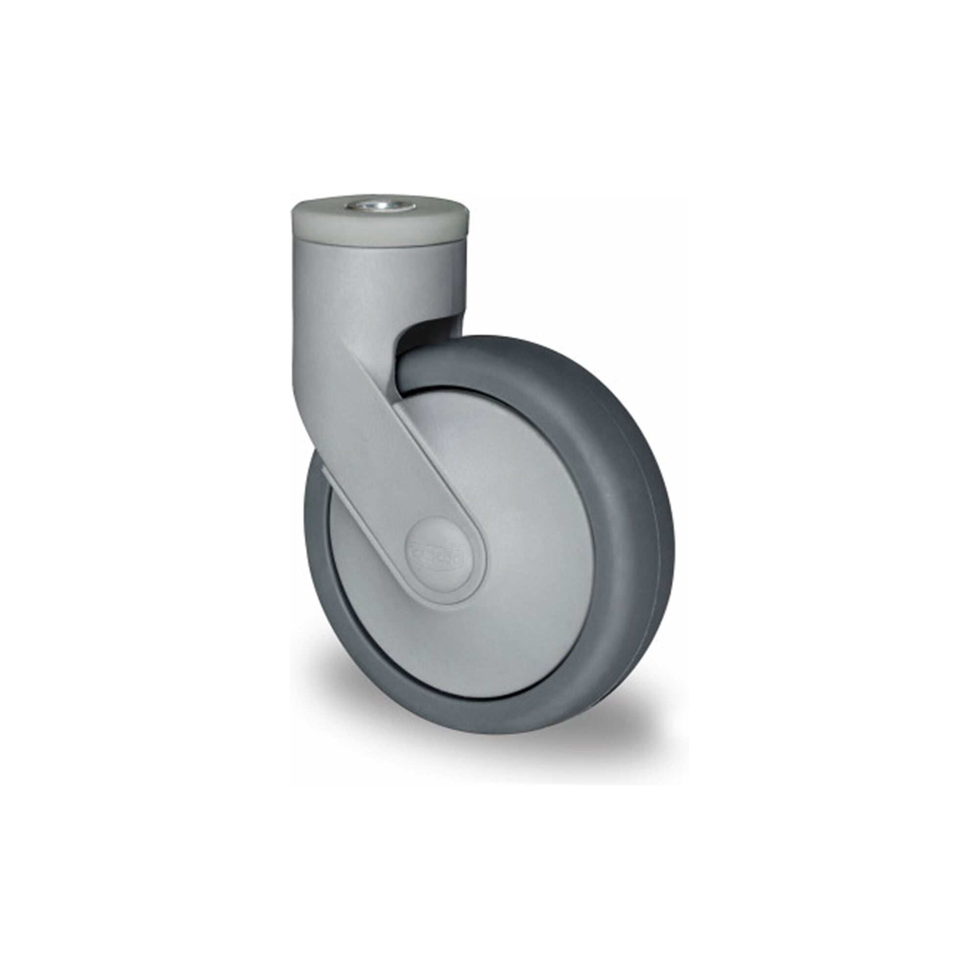 CASCOO Rückenlochlenkrolle ø 100 mm Serie CARA P2A2 Kugellager