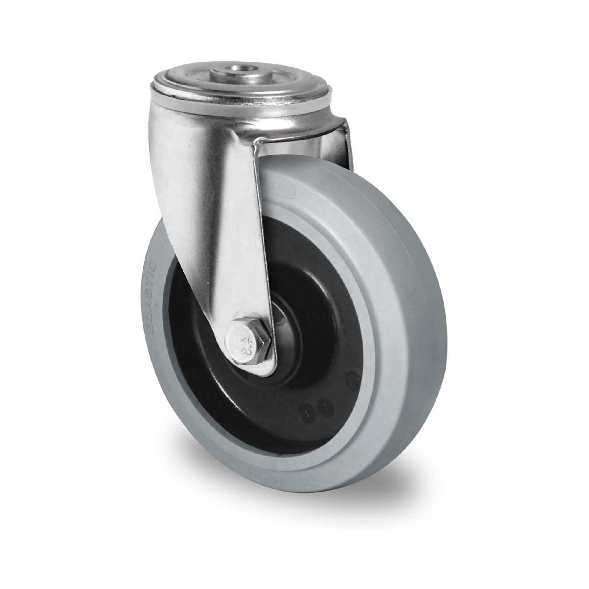 CASCOO Rückenlochlenkrolle ø 100 mm Serie R4E2 Kugellager