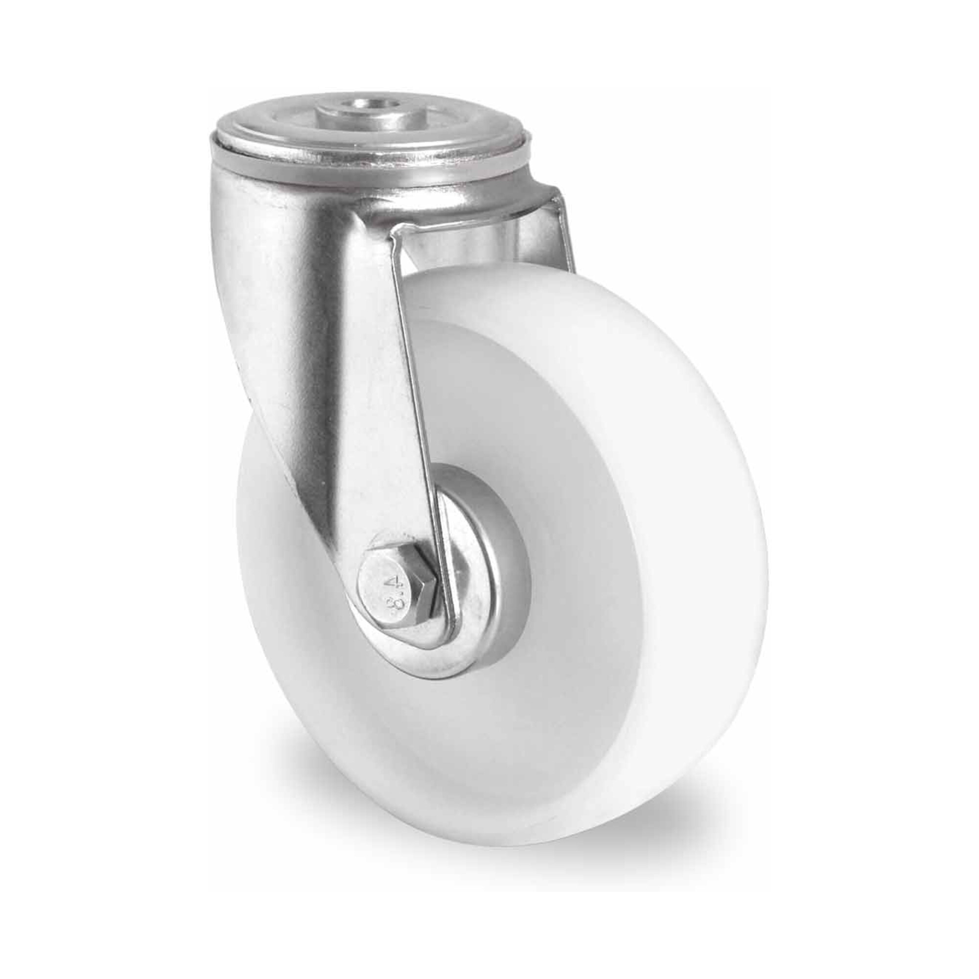CASCOO Rückenlochlenkrolle ø 160 mm Serie P0P0 Rollenlager
