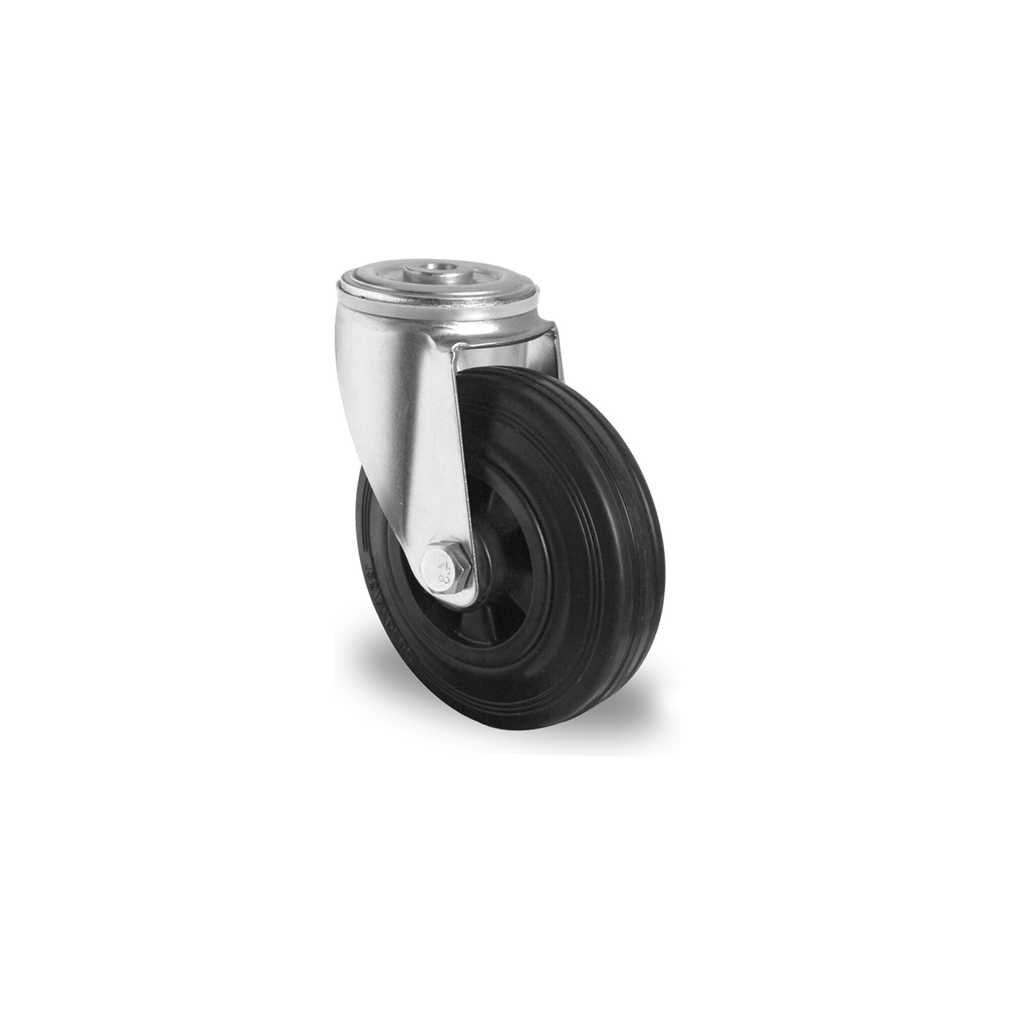CASCOO Rückenlochlenkrolle ø 160 mm Serie P4S4 Rollenlager