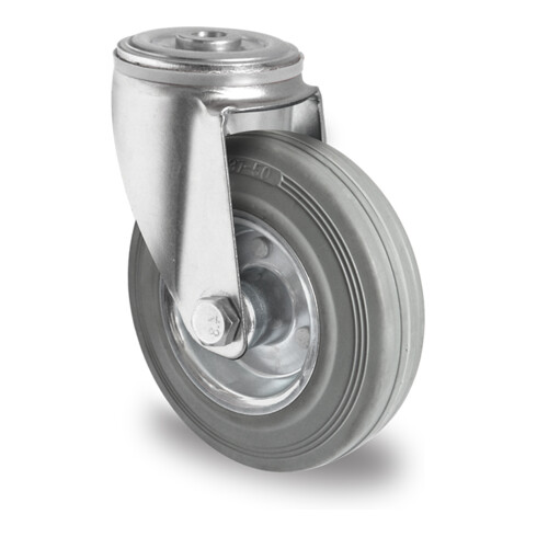 CASCOO Rückenlochlenkrolle ø 100 mm Serie SWR2 Rollenlager