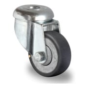 CASCOO Rückenlochlenkrolle Serie P2T2 (antistatisch) Gleitlager-1