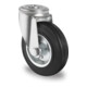 CASCOO Rückenlochlenkrolle ø 80 mm Serie SWS4 Rollenlager
