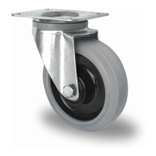 CASCOO Zwenkwiel ø 160 mm Serie R4E2 met dubbel kogellager