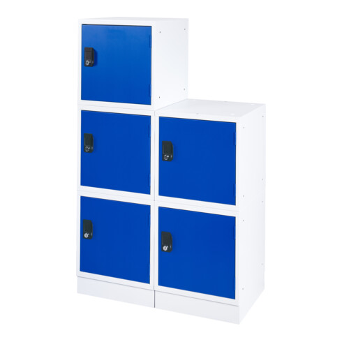 Casier en cube STIER h x l x p 305x305x305 mm bleu gentiane