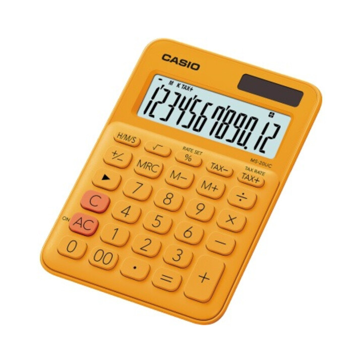 CASIO Tischrechner MS-20UC-RG orange