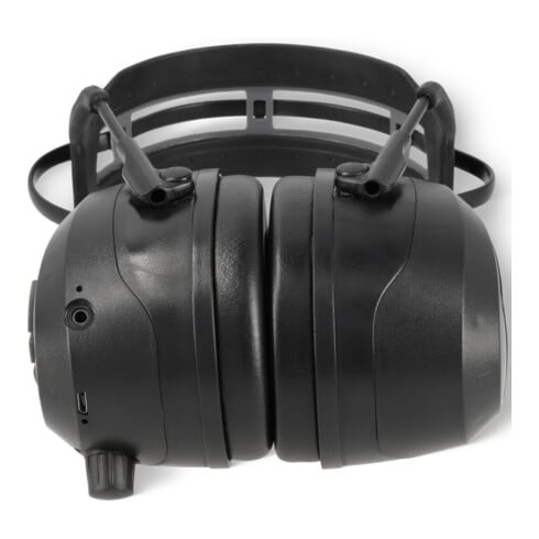 Casque antibruit avec radio FM STIER, Bluetooth, AUX