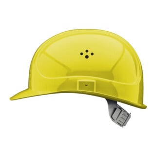 Casque de protection INAP-Master 4 points jaune soufre polyéthylène EN 397 VOSS