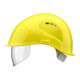Casque de protection VisorLight jaune soufre polyéthylène EN 397 10 casques dans-1
