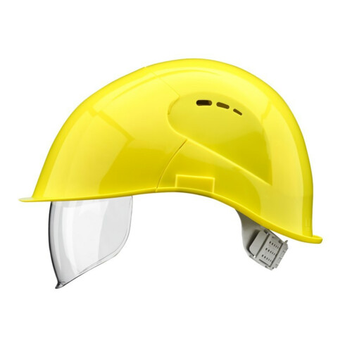 Casque de protection VisorLight jaune soufre polyéthylène EN 397 10 casques dans