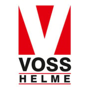 Casque de protection VisorLight rouge carmin polyéthylène EN 397 VOSS-3