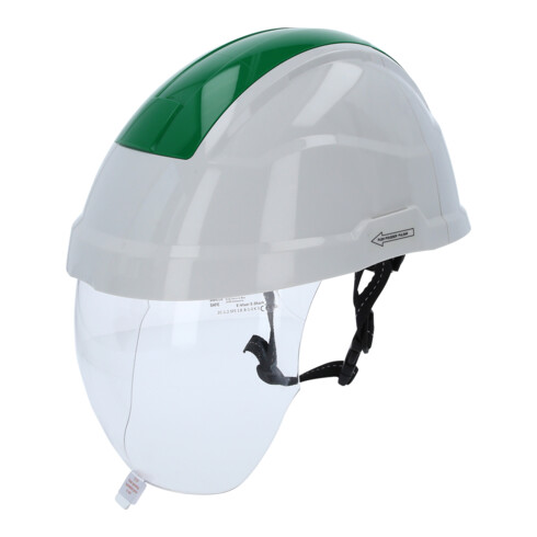 KS Tools Casque de travail avec protection faciale