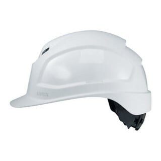 Casque de sécurité Uvex uvex pheos, taille 55 cm - 61 cm, blanc, visière longue