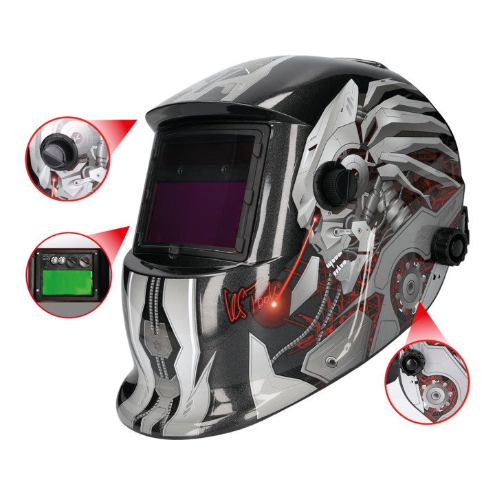 Casque de soudage KS Tools, Steel Design