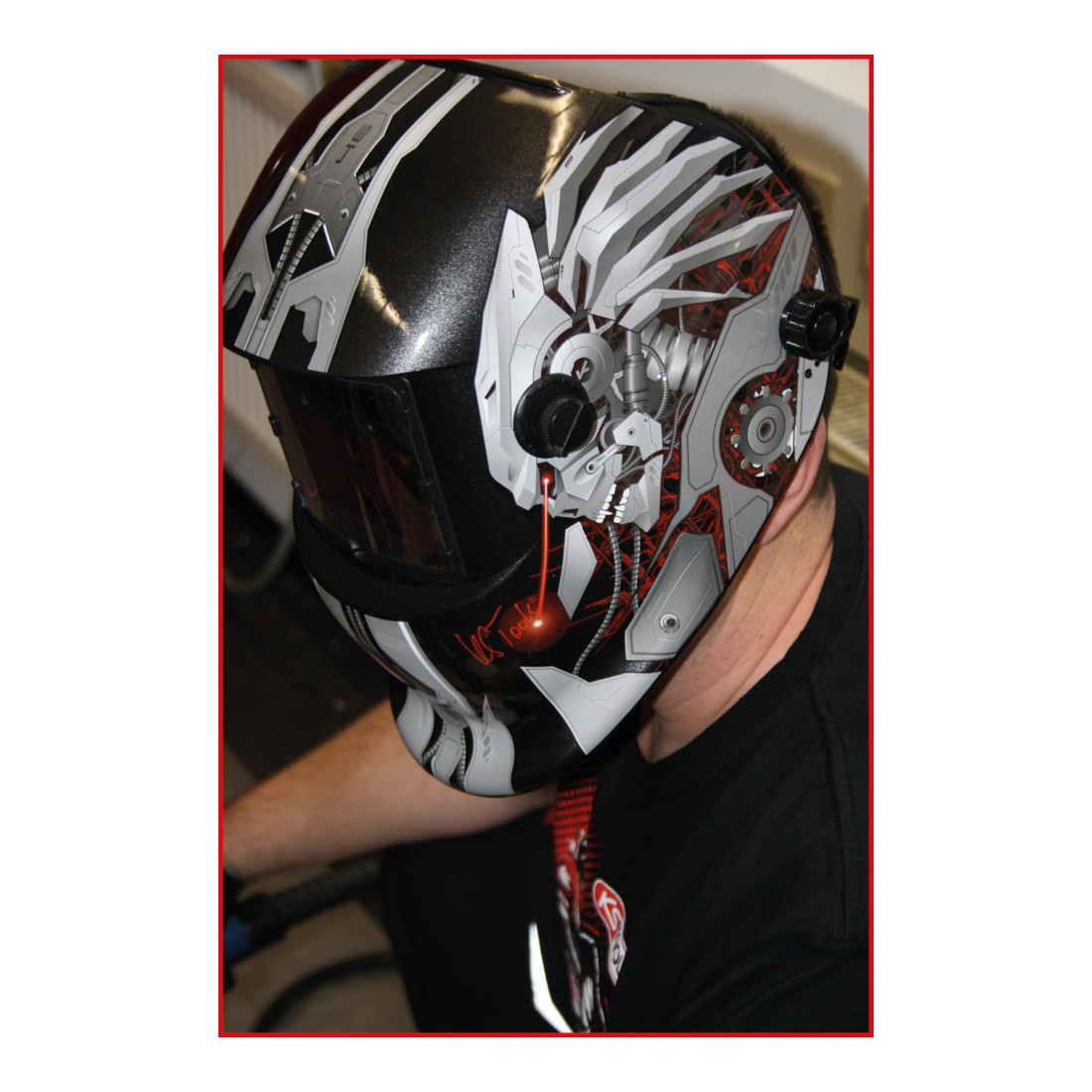 Casque de soudage KS Tools, Steel Design