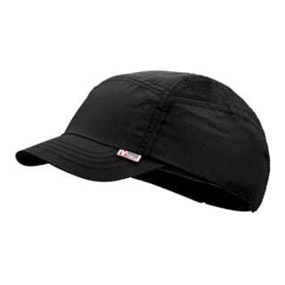Casquette de protection VOSS-Cap modern style 52-63 cm noir microfibres EN 812:1