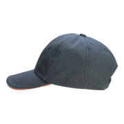Casquettes p. hommes 59/60 gris/orange 65 % polyester / 35 % coton TERRATREND-1
