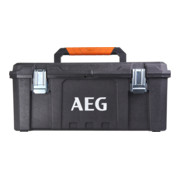 AEG Cassetta attrezzi 37L, impermeabile, in PP resistente, chiusure in metallo-1