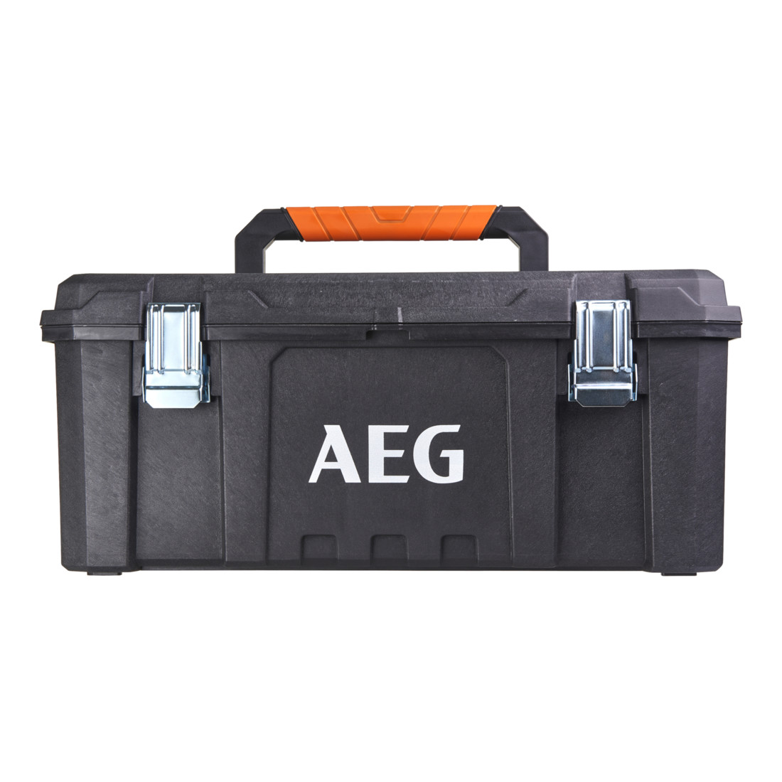AEG Cassetta attrezzi 37L, impermeabile, in PP resistente, chiusure in metallo