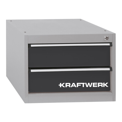 Kraftwerk Cassettiera 380x535x600mm, 2 cassetti, 137.001.001