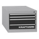 Kraftwerk Cassettiera 380x535x600mm, 4 cassetti-1