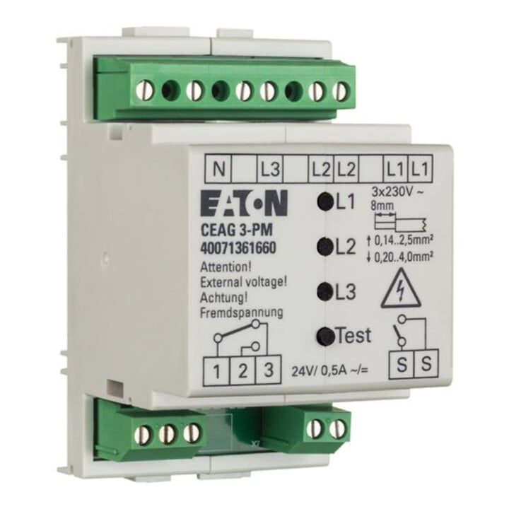 Ceag Notlichtsysteme Drei-Phasen-Überw. 3-PM Modul