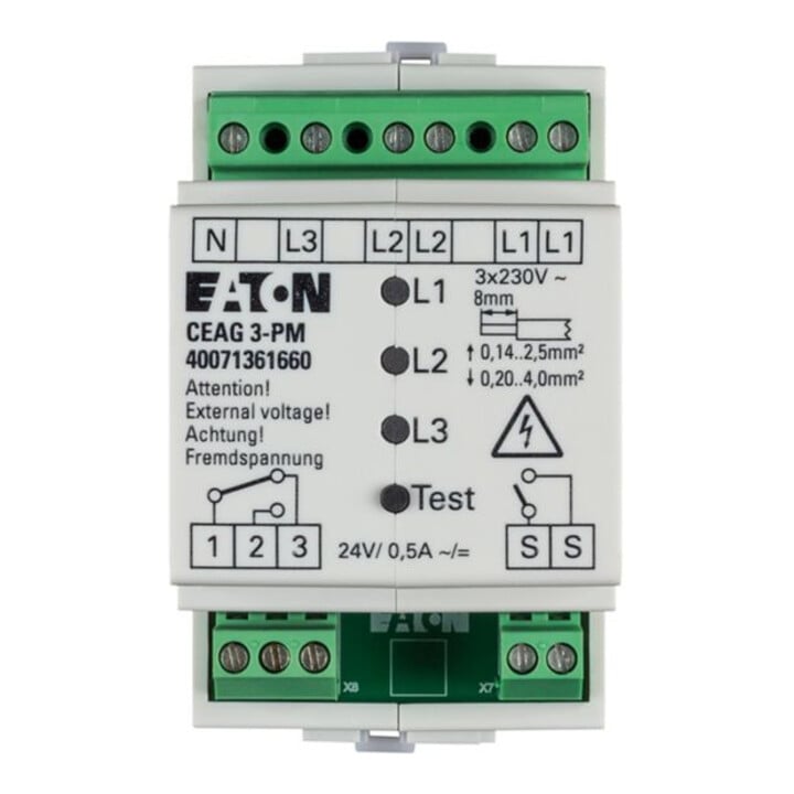 Ceag Notlichtsysteme Drei-Phasen-Überw. 3-PM Modul