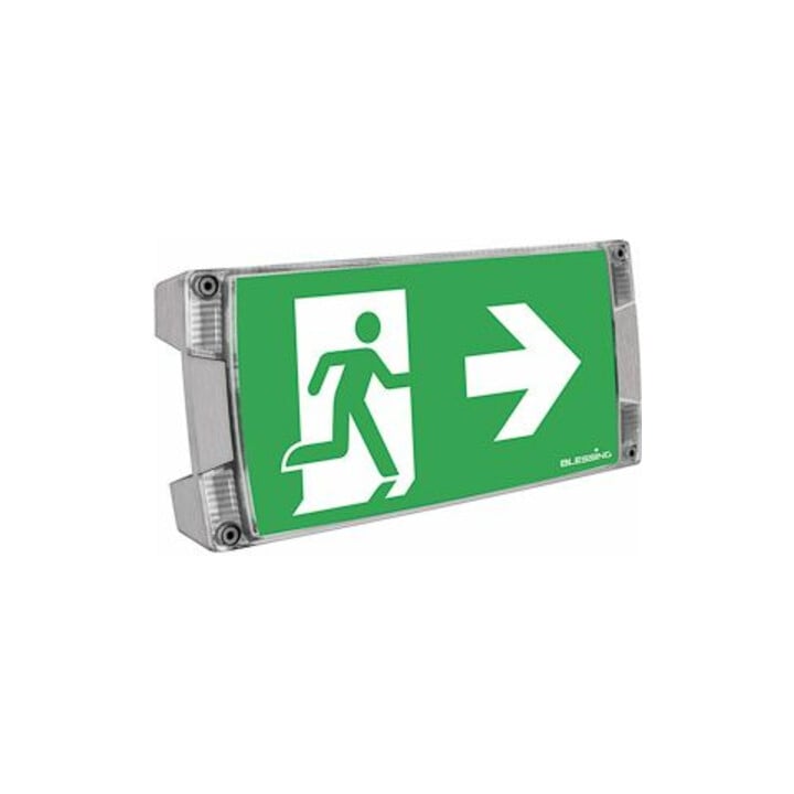Ceag Notlichtsysteme Rettungszeichenleuchte o.Einlegepiktogramm LED S CG-S